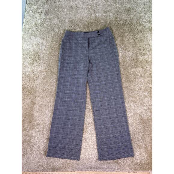 Style&co. Women Wide Leg Pants Stretch Houndstooth Petites Size 10P Career E391 - Picture 1 of 12